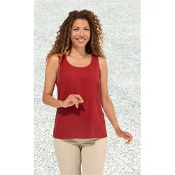 Viskose-Bluse in Druck rost in Größe 50 von DW-Shop, Rost, 50