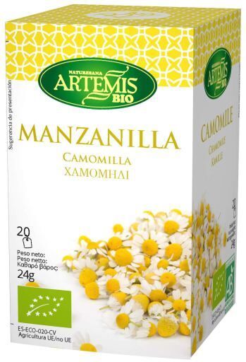 Artemis Bio Manzanilla Infusion Bio 20 unidades
