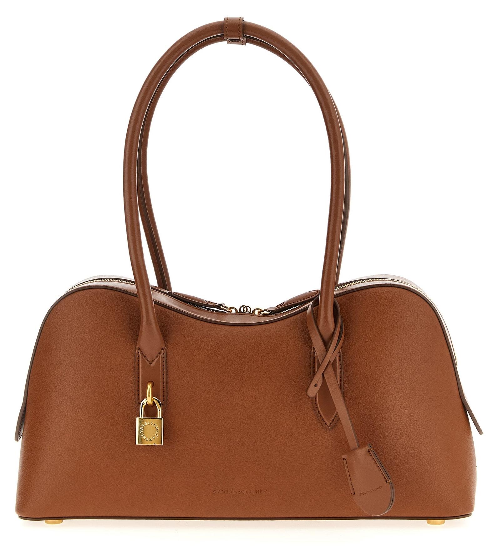 Stella McCartney Ryder Schultertasche Brandy Polyamid