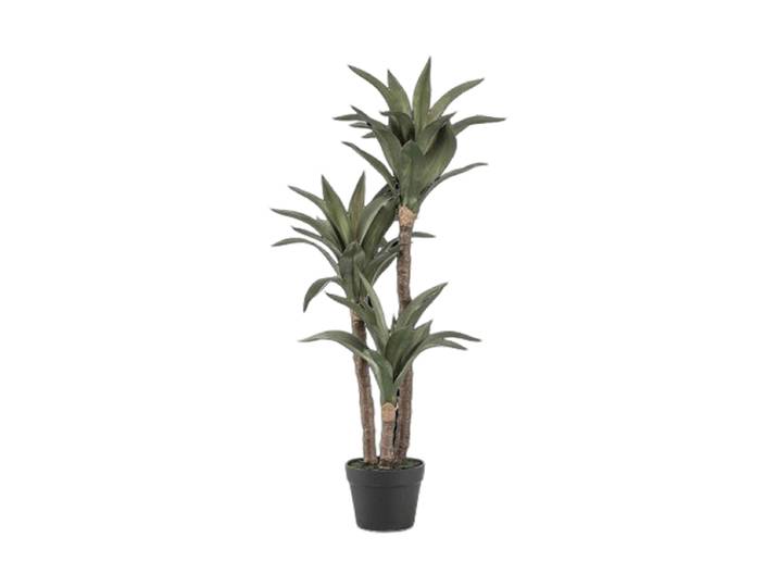 Lebensechte Kunstpflanze „Agave Tree“ Grün Höhe 100 cm Baq Design