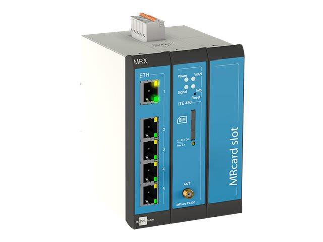 INSYS icom MRX3 LTE450 1.0 - Router - WWAN - 4G, VPN, Ethernet 10024049