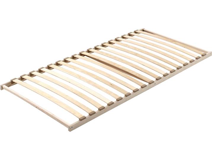 Lattenrost VIPACK Vipack Lattenrost , beige (natur), B:90cm H:7cm L:200cm, Lattenroste, Lattenrost, Lattenrost mit 17 Schichtholzfederleisten in Kunststoffkappen