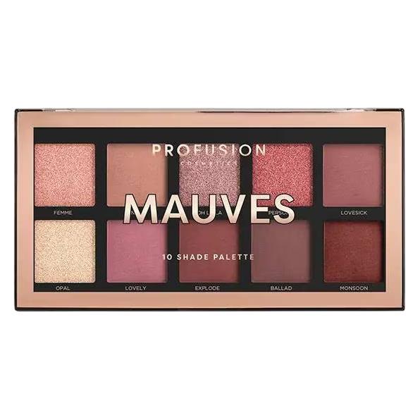 Profusion Eyeshadow Palette paleta 10 cieni do powiek Mauves (Mauves, Mauvetöne) (37907426)