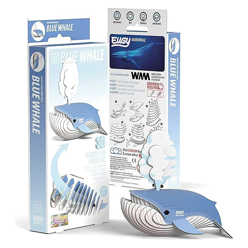 Eugy 3D Bastelset Blauwal (9421035150569)