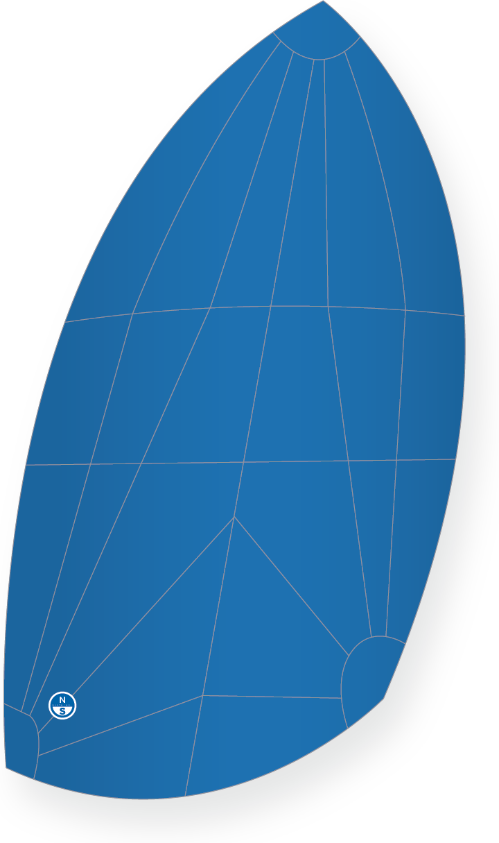 North Sails E-SCOW MAX RUNNER+ ASYMMETRIC Dark Blue