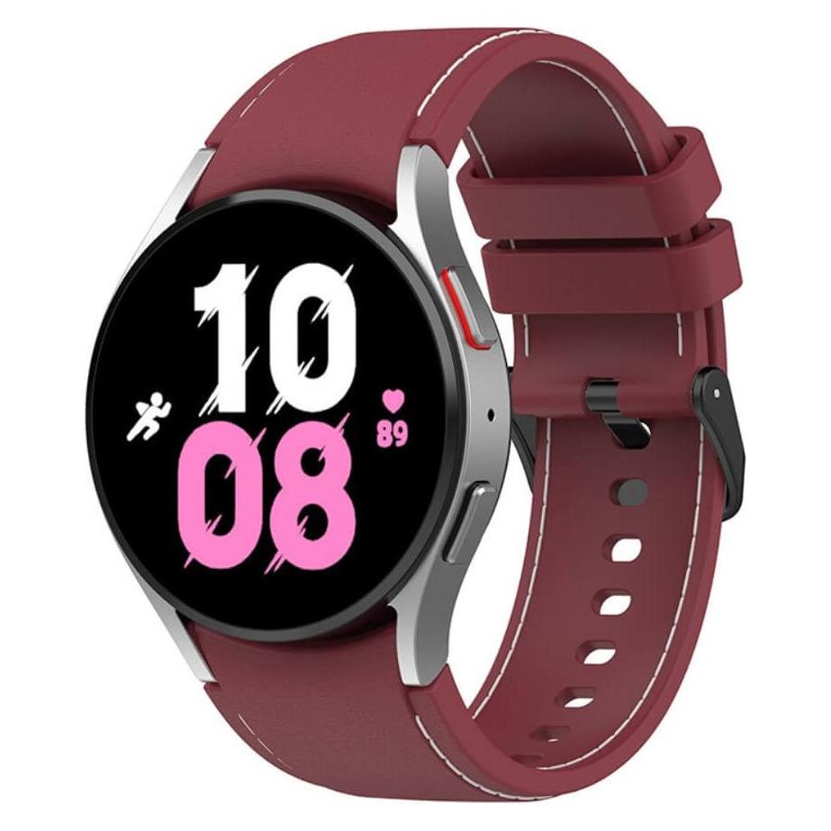 Cover-Discount Galaxy Watch 5 - Sportarmband rot (Silikon) (680604220A)