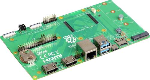 Raspberry Pi RPI CM5 IO BOARD I/O Modul Passend für (Entwicklungskits): Raspberry Pi