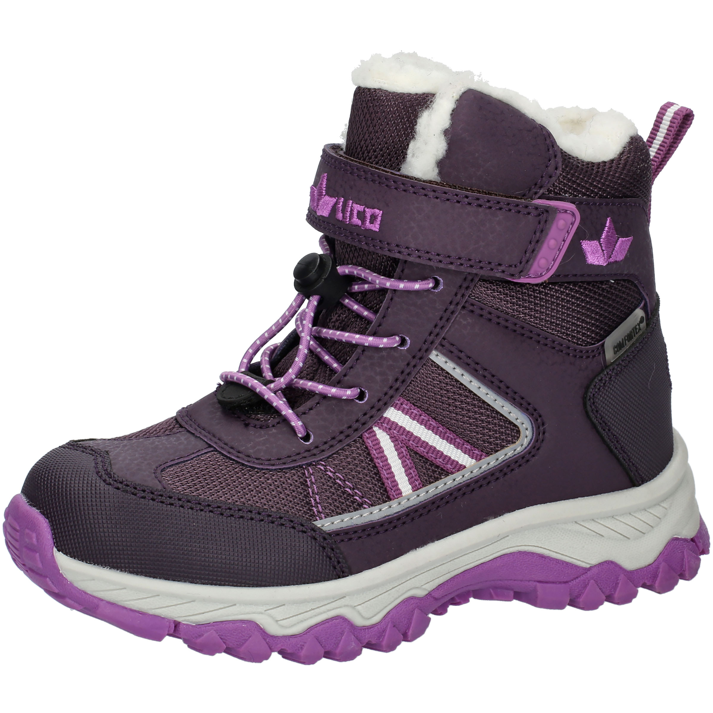 Lico Lieto VS Kinder Winterschuhe & Winterstiefel lila Größe 28 Lifestyle Isolierend