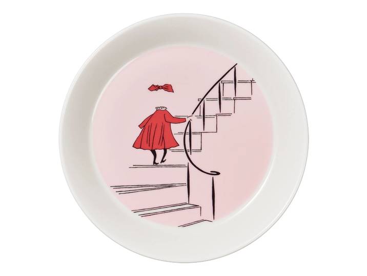 Moomin Arabia Assiette Ninni Moomin poudre