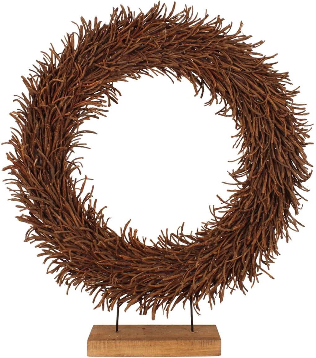Decofinder Rattan Auf Fuss, Natur, H:94 cm