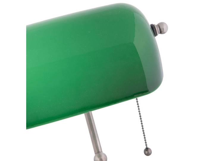 Bureaulamp VERDA, groen, Werkkamer / Kantoor, Glas, bureaulamp