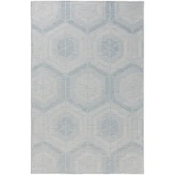 benuta Nest In- & Outdoor-Teppich Bronco Blau 200x290 cm - Teppich für Balkon, Terrasse & Garten