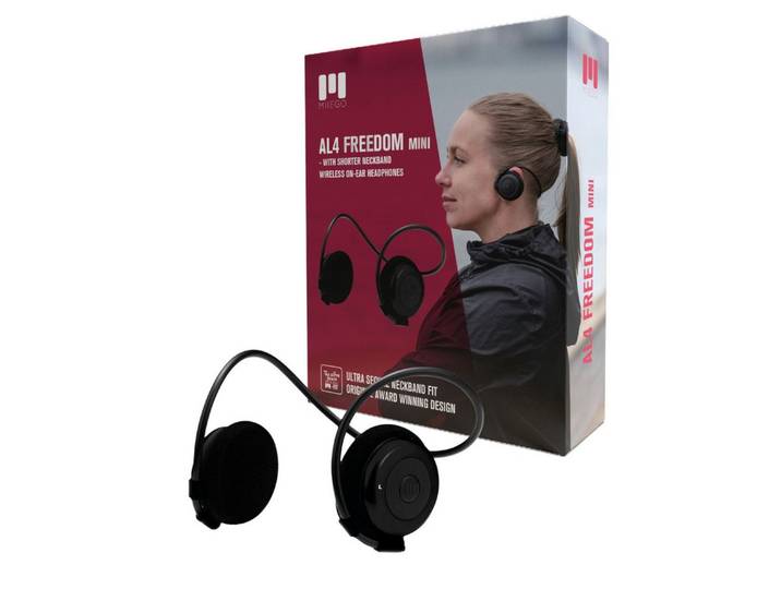MIIEGO AL4 FREEDOM MINI Sport-Kopfhörer (Siri, Google Assistant, Bluetooth, IPX6 wasserfest)