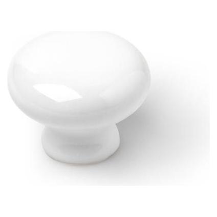 Domoletti FURNITURE KNOB D30 7-821.30.01 WHITE (36687165)