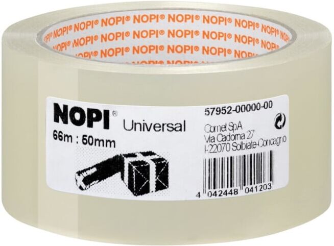 Nopi TESA, Pack universel 66m x 50mm transparent (57952-00000-00)