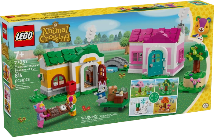 LEGO Animal Crossing 77057 Kreative Häuser: Jahreszeiten Voller Spaß