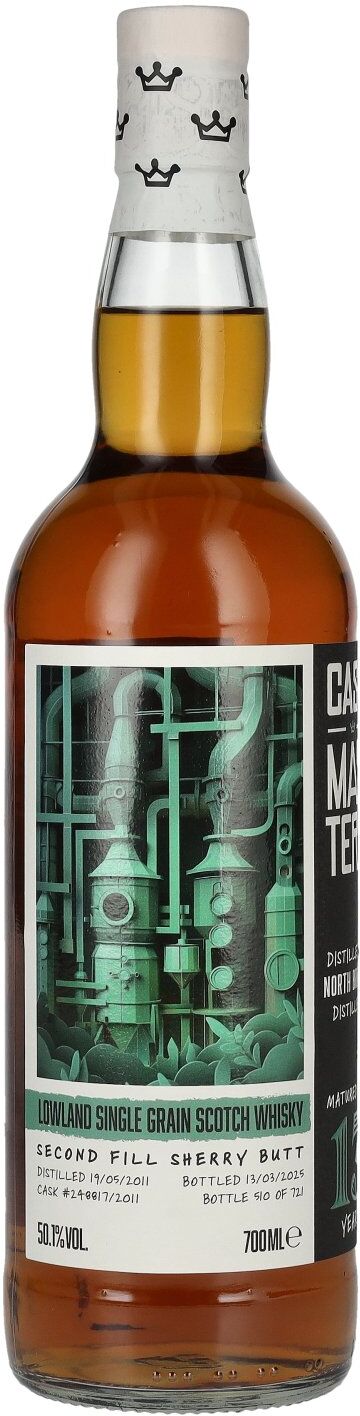 Brave New Spirits 13 Years Old NORTH BRITISH Cask Masters Single Grain #248817 2011 50,1% Vol. 0,7l