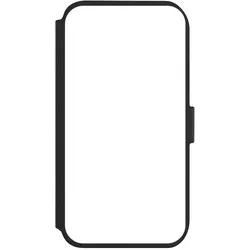 Nivocase Klapphülle für Apple iPhone 11 Handyhülle aus Kunst Leder NIVOflip schwarz Farbe einfarbig weiss (Apple iPhone 11), Smartphone Hülle, Weiss, Schwarz