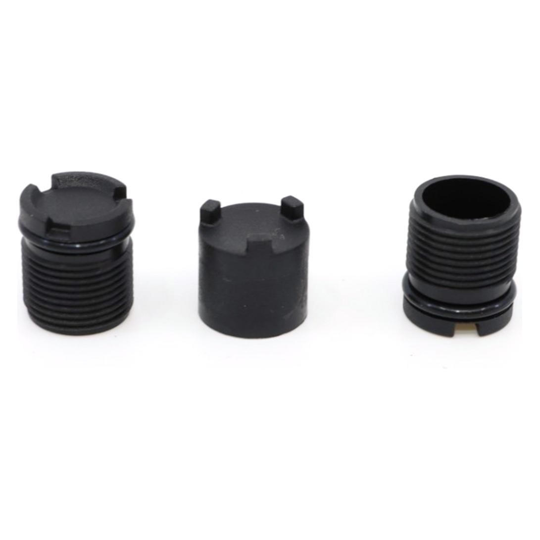 Look 2 plugs kit + tool -4 Nm Black X-TRACK RACE (00018907)