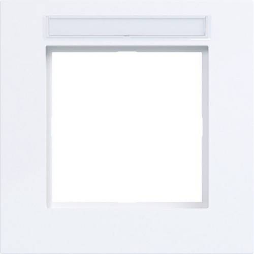 Hager Rahmen Rahmen Lichtweiß (glänzend) WAD8101WG 1St.