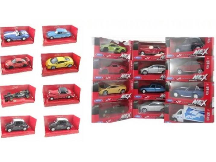 Kidsfun Welly 18 - Die cast auto schaal 1:43 - Vensterdoos