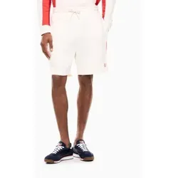 EA7 für Herren. 7M001607_AF12451 Weiße Shorts Summer Block (S), Lässig, Sportlich, Baumwolle