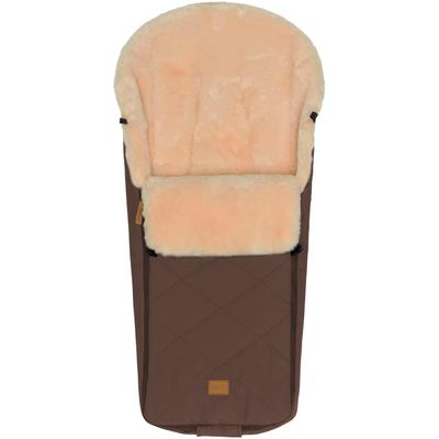 Fußsack FILLIKID "Vegan Comfort, Winterfußsack", Kinder, braun, Polyamid, Fußsäcke Fußsack
