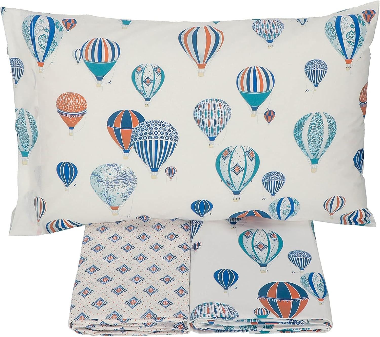 oCreon Wonderland Beddengoedset voor eenpersoonsbed met kussensloop 40x80 cm