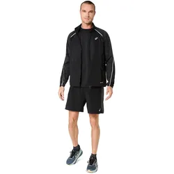 ASICS, Herren, Laufjacke, Jacke Road Lite-Show (XL), Schwarz, XL