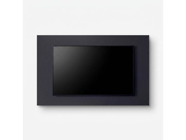JVmoebel TV-Wand Moderne Luxus TV Wandpaneel Fernseher Wandboard Schwarz Lowboard, Made in Europa