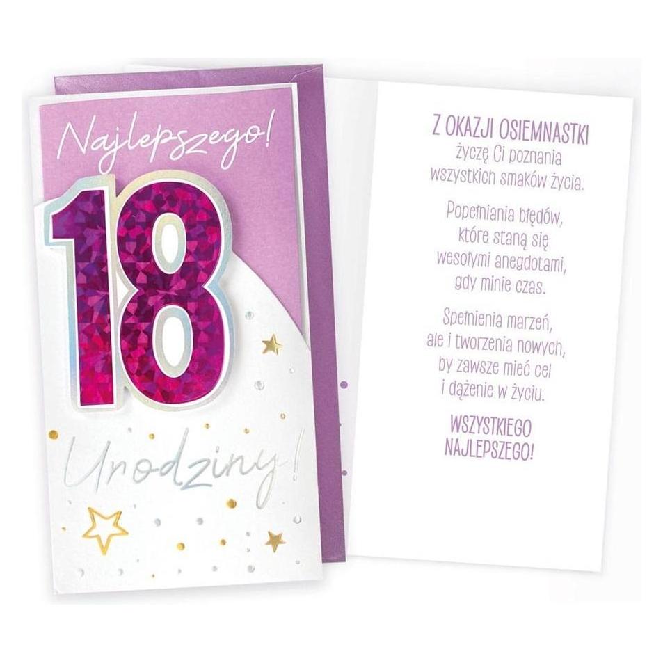 Kukartka Geburtstagskarte 18 (37916364)