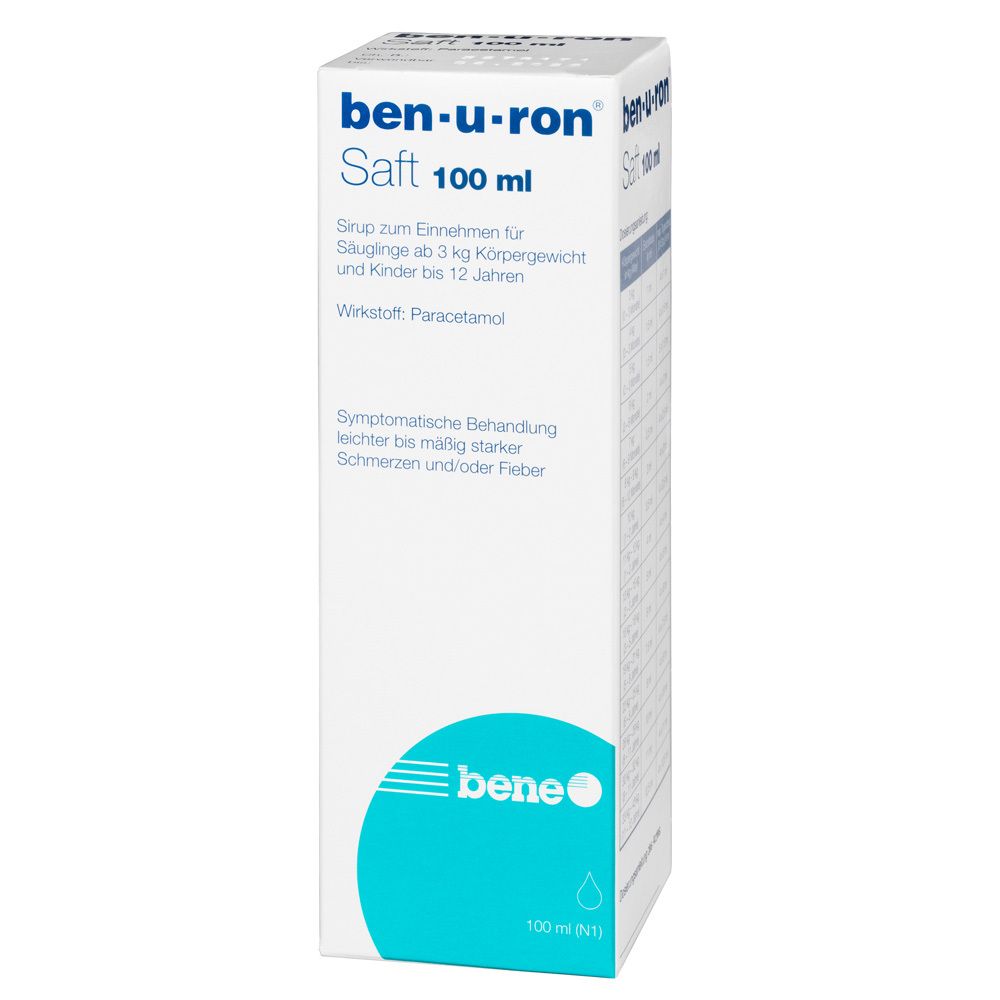 Ben-U-Ron Saft 100 ml Sirup
