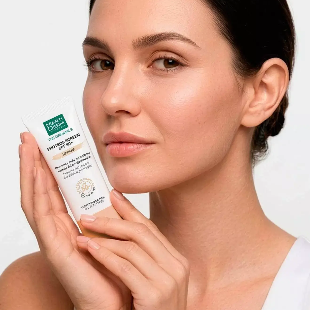 Martiderm The Originals Proteos Screen Fluid Tinted Cream SPF50+ 40mL Clair SPF50+