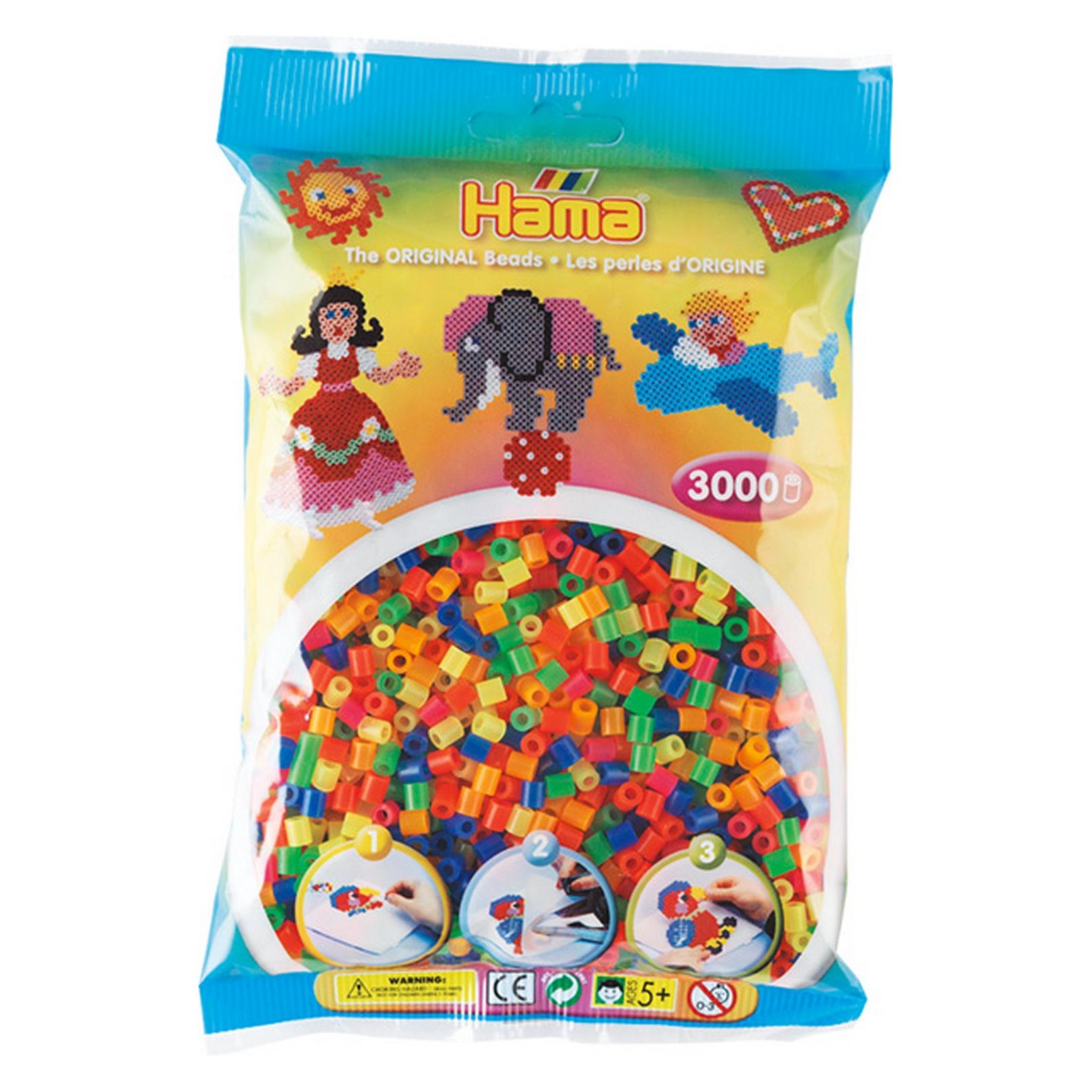 Hama Perlen Bügelservice Hama Kralenmix-Neon (201-51) (201-51)