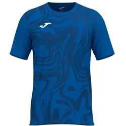 Joma, Herren, Sportshirt, Camiseta Manga Corta Löwe T-Shirt (S), Blau