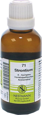 NESTMANN Pharma GmbH STRONTIUM K Komplex Nr.71 Dilution 50 ml 04484555