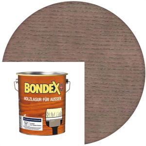Bondex Holzlasur 4,0l, außen, wetterfest, treibholz