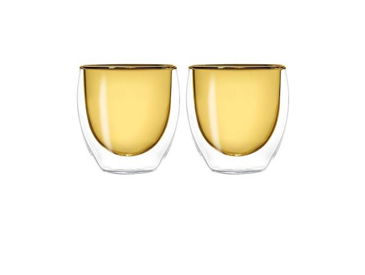 Espressotassen-Set Easy Life Gelb Glas 2 Stk - Espressotassen-Set