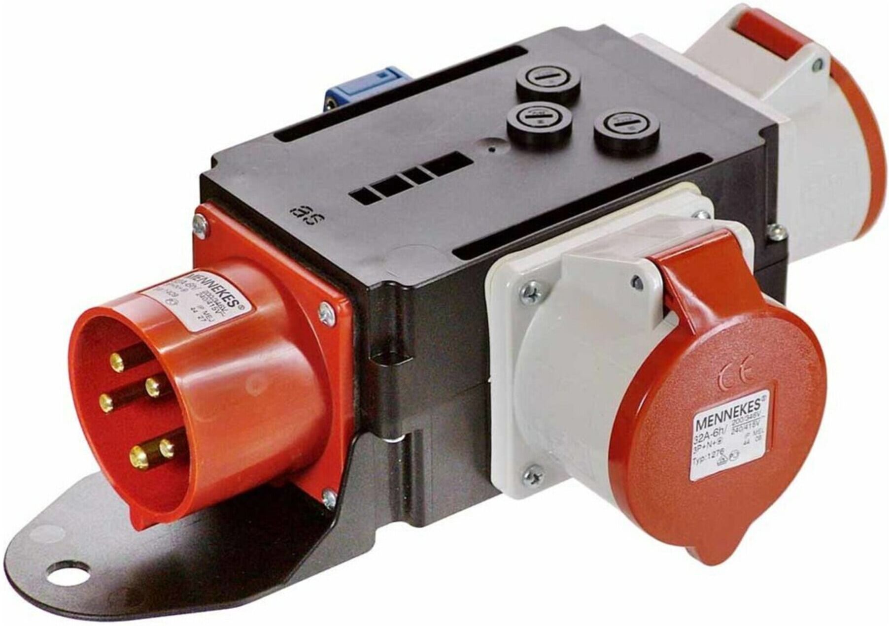 CEE-Adapter MIXO MOSEL 1xCEE-Stecker 400V,32 A,5-polig IP44 AS-SCHWABE ; as - Schwabe (60525)