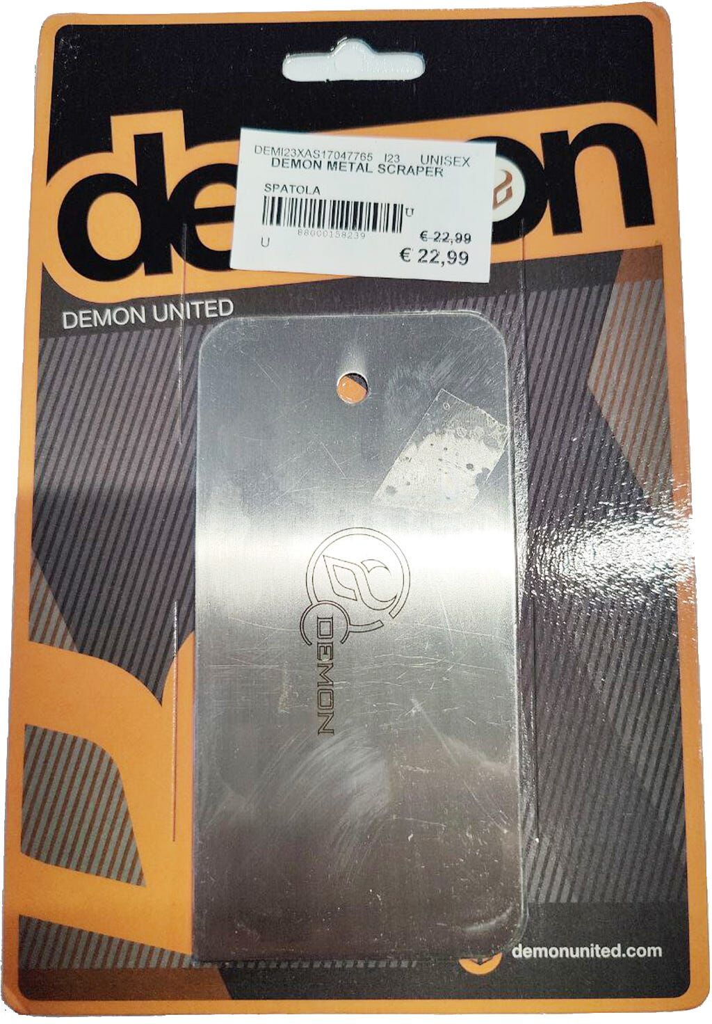 Demon Metal Scraper Unisex