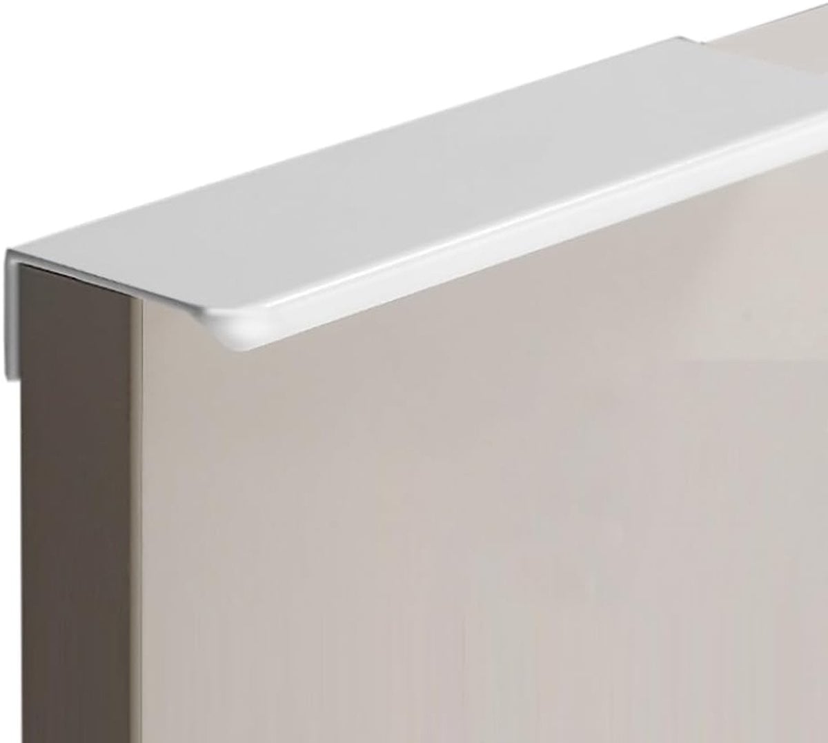 ShopVlot Set van 2 aluminium onzichtbare kastgrepen voor keuken en lades