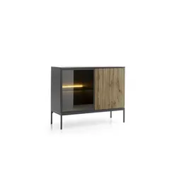 Sideboard   ¦ schwarz ¦ Maße (cm): B: 103,5 H: 83,2
