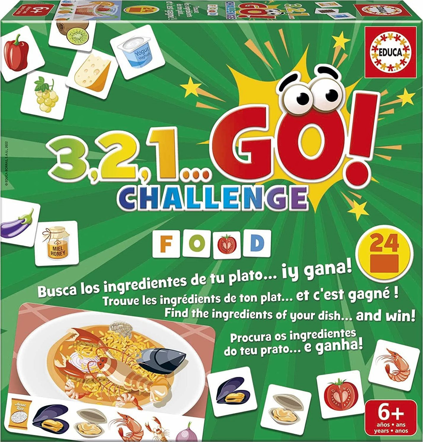 Educa 3,2,1… GO! Uitdaging Food 19392