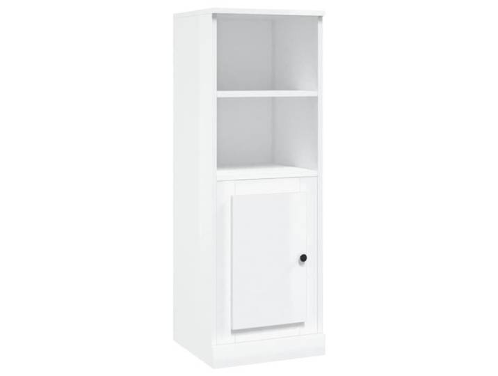 Buffet haut - CUQUE - AB816322 - Bois d'ingénierie - Blanc brillant - 36x35 5x103 5 cm