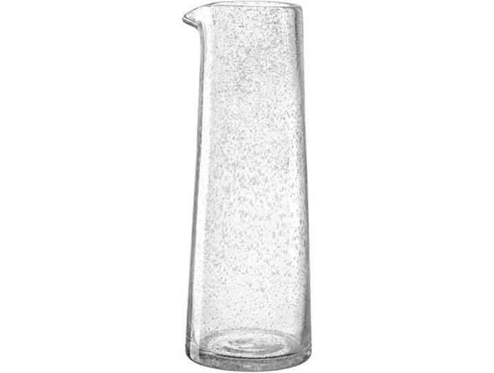 LEONARDO HOME BURANO Krug 1 Stück Zeitlose Glaskaraffe stilvoller Wasserkrug moderner Saftkrug handgefertigt Schaumglas vielseitig Karaffe mit Ausguss Höhe 25 cm klar 055290