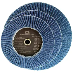 FIX KLETT Cool Top, 115 mm x 10 mm, Korn 60, Klett, Fächerschleifscheibe