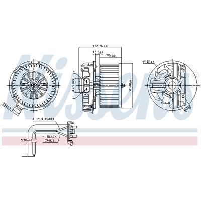 NISSENS Innenraumgebläse 87385 für RENAULT