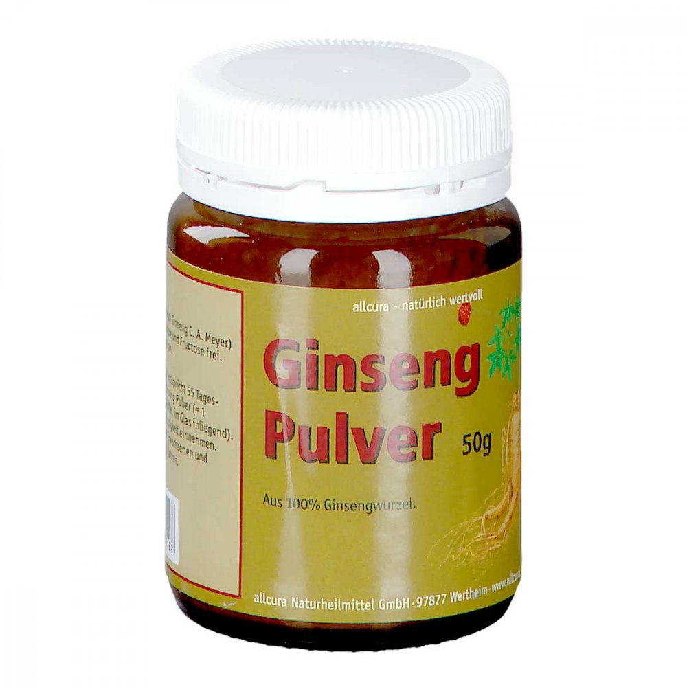 allcura Naturheilmittel GmbH Ginseng Pulver 12144951