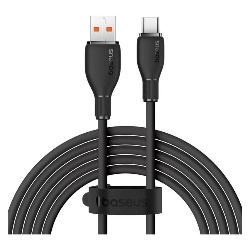 Baseus Kabel USB USB-A - USB-C 2 m Czarny (6932172652951) (2 m, 100 W) (P10355703111-B2)