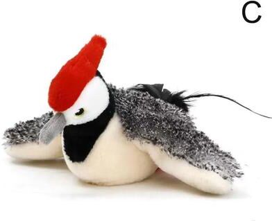 Uplift Picks Rechargeable Chirping Bird Cat Toy With Flapping Wings And Catnip c